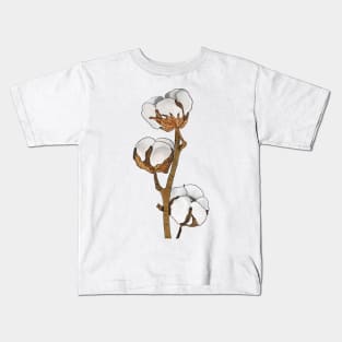 Cotton illustration plant art minimalism tender Kids T-Shirt